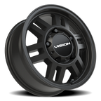 Vision Off-Road Manx 2 Overland SB 16X6.5 +45 Satin Black