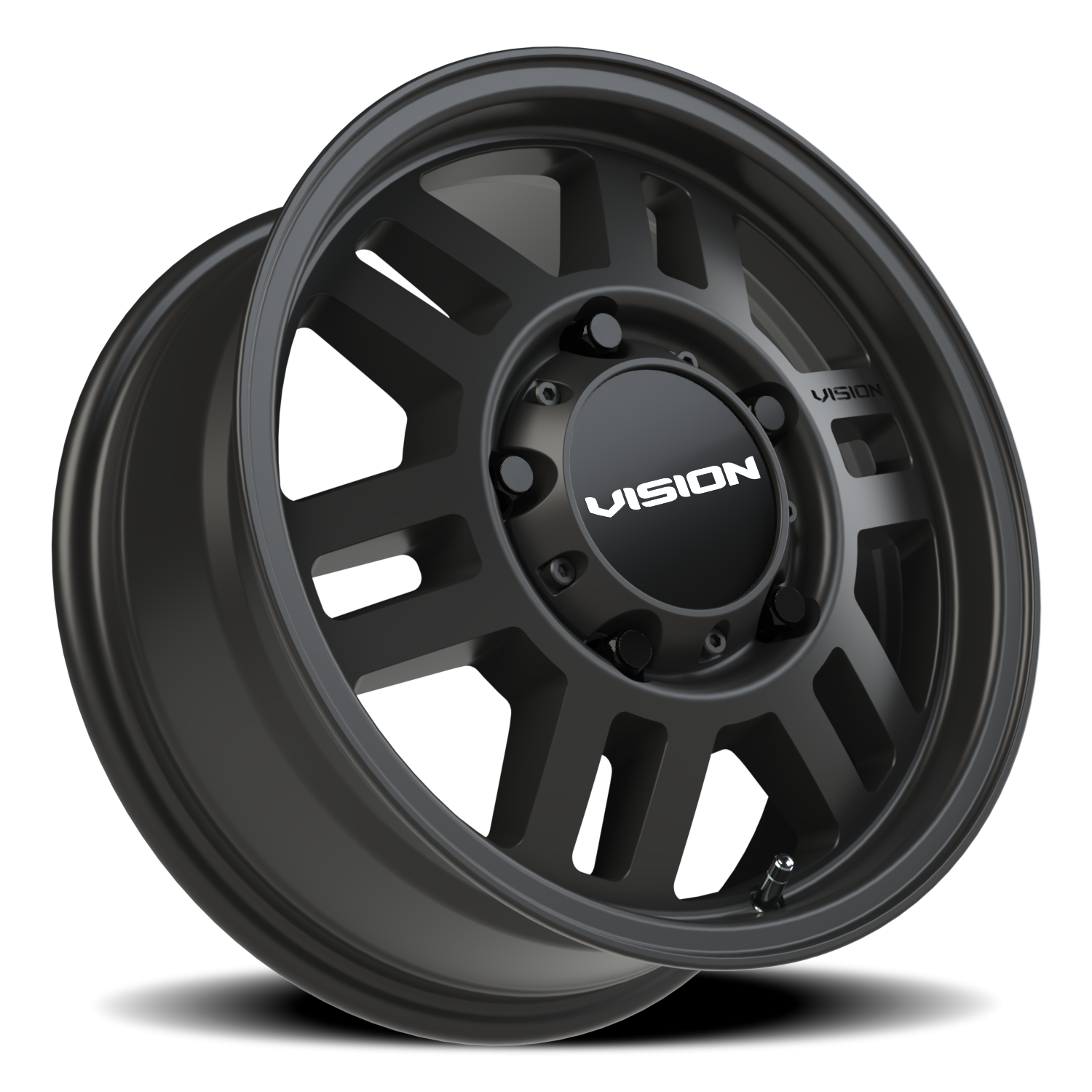 Vision Off-Road Manx 2 Overland SB 16X6.5 +45 Satin Black