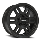 Vision Off-Road Manx 2 Overland SB 17X7.5 +45 Satin Black