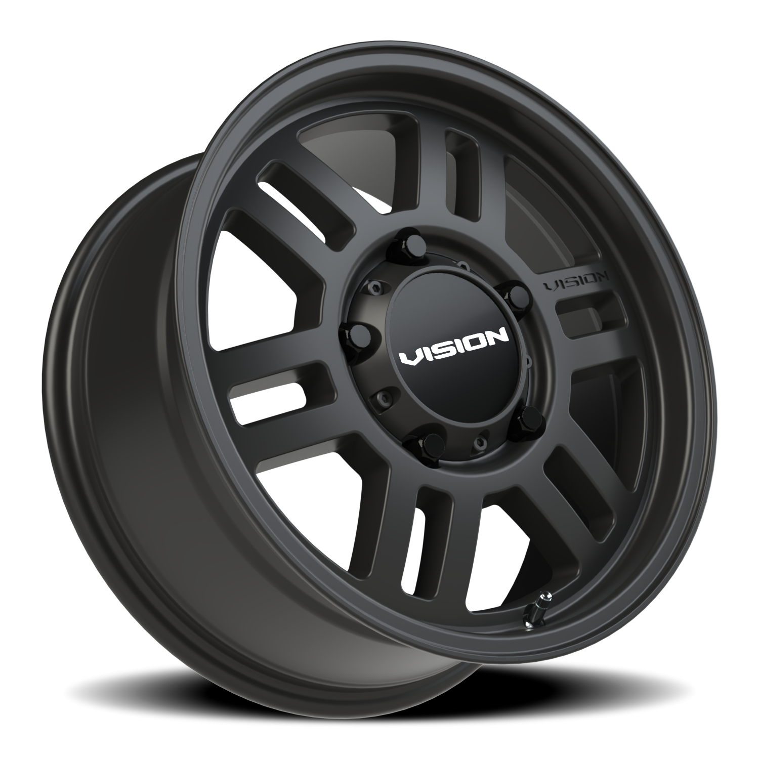 Vision Off-Road Manx 2 Overland SB 17X7.5 +45 Satin Black