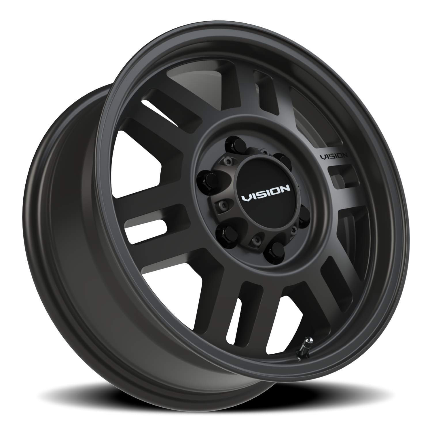 Vision Off-Road Manx 2 Overland SB 16X6.5 +45 Satin Black