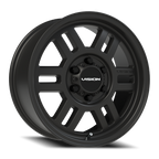 Vision Off-Road Manx 2 Overland SB 17X7.5 +45 Satin Black