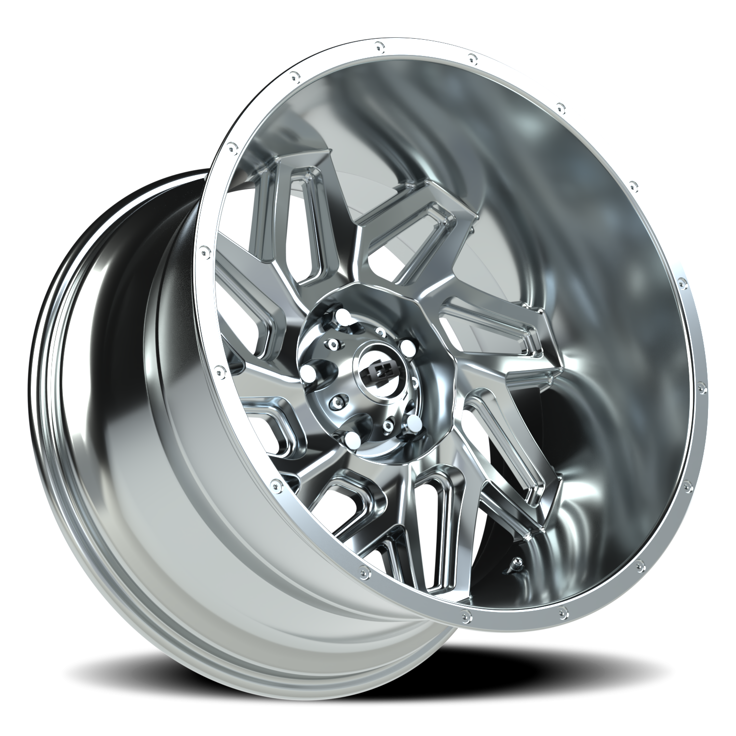 Vision Off-Road Spyder UTV GM 20X12 -51 Chrome