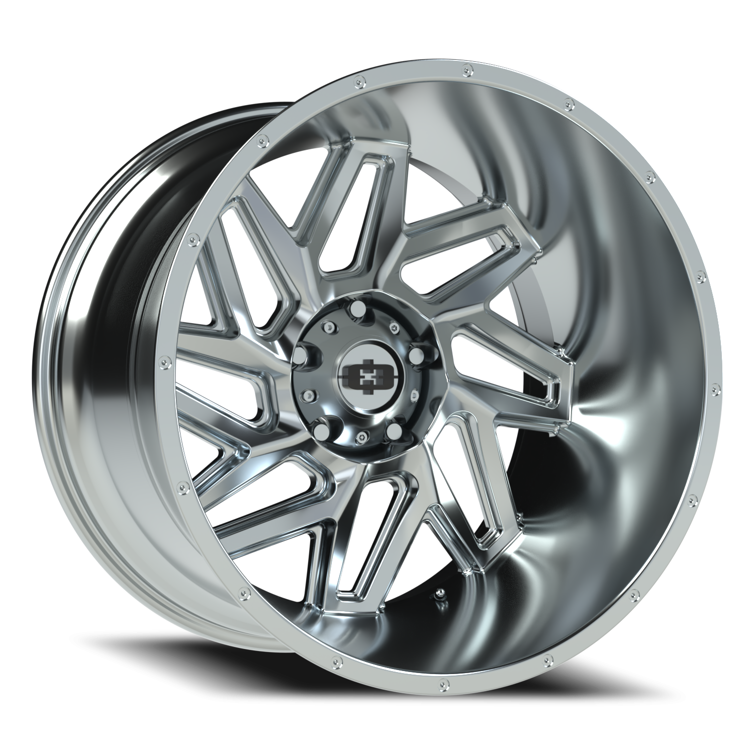 Vision Off-Road Spyder UTV GM 22X14 -76 Chrome