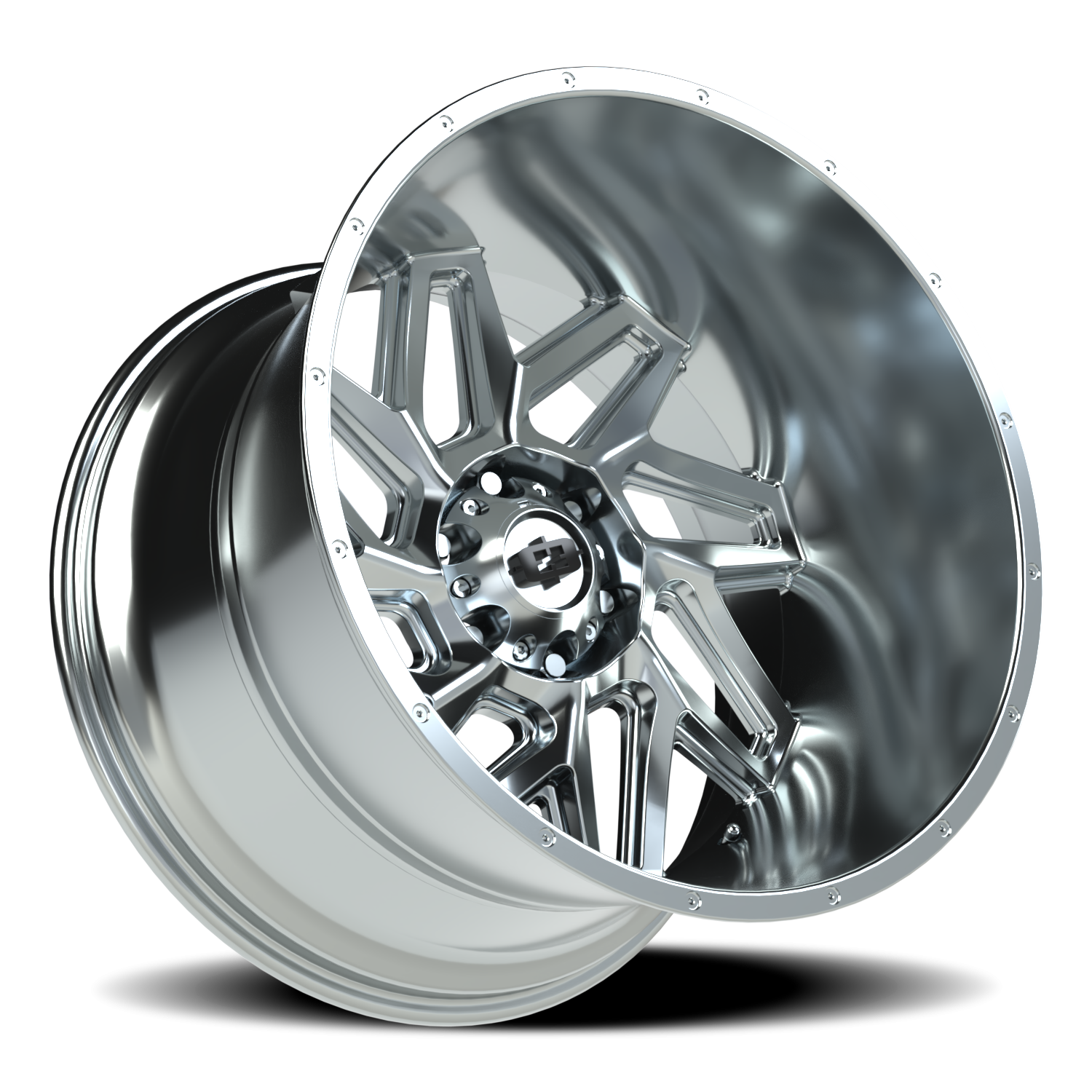 Vision Off-Road Spyder UTV GM 22X14 -76 Chrome