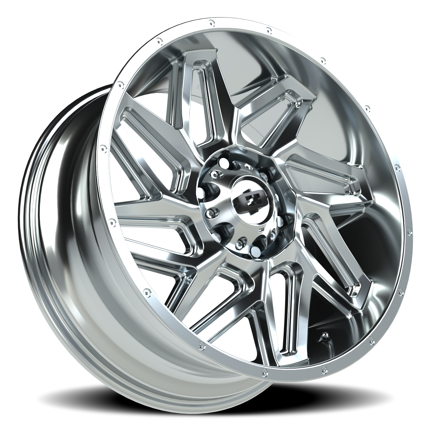 Vision Off-Road Spyder UTV GM 20X9 +12 Chrome