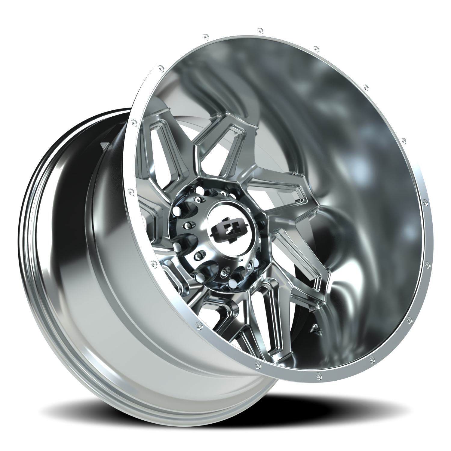 Vision Off-Road Spyder UTV GM 22X14 -76 Chrome