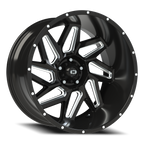 Vision Off-Road Spyder UTV GM 22X12 -51 Gloss Black Milled Spoke