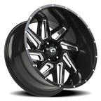 Vision Off-Road Spyder UTV GM 24X12 -51 Gloss Black Milled Spoke