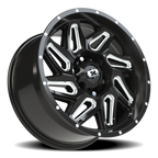 Vision Off-Road Spyder UTV GM 18X9 +12 Gloss Black Milled Spoke