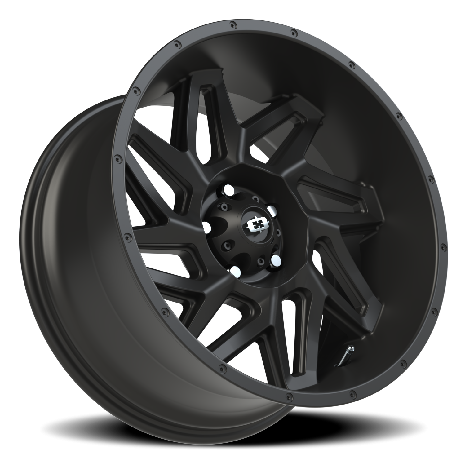 Vision Off-Road Spyder UTV GM 20X10 -25 Satin Black
