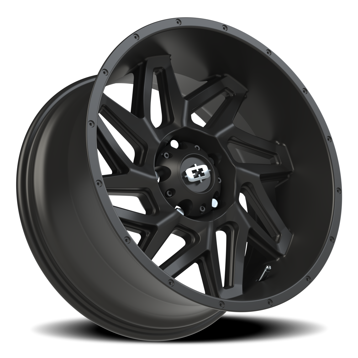 Vision Off-Road Spyder UTV GM 20X10 -25 Satin Black