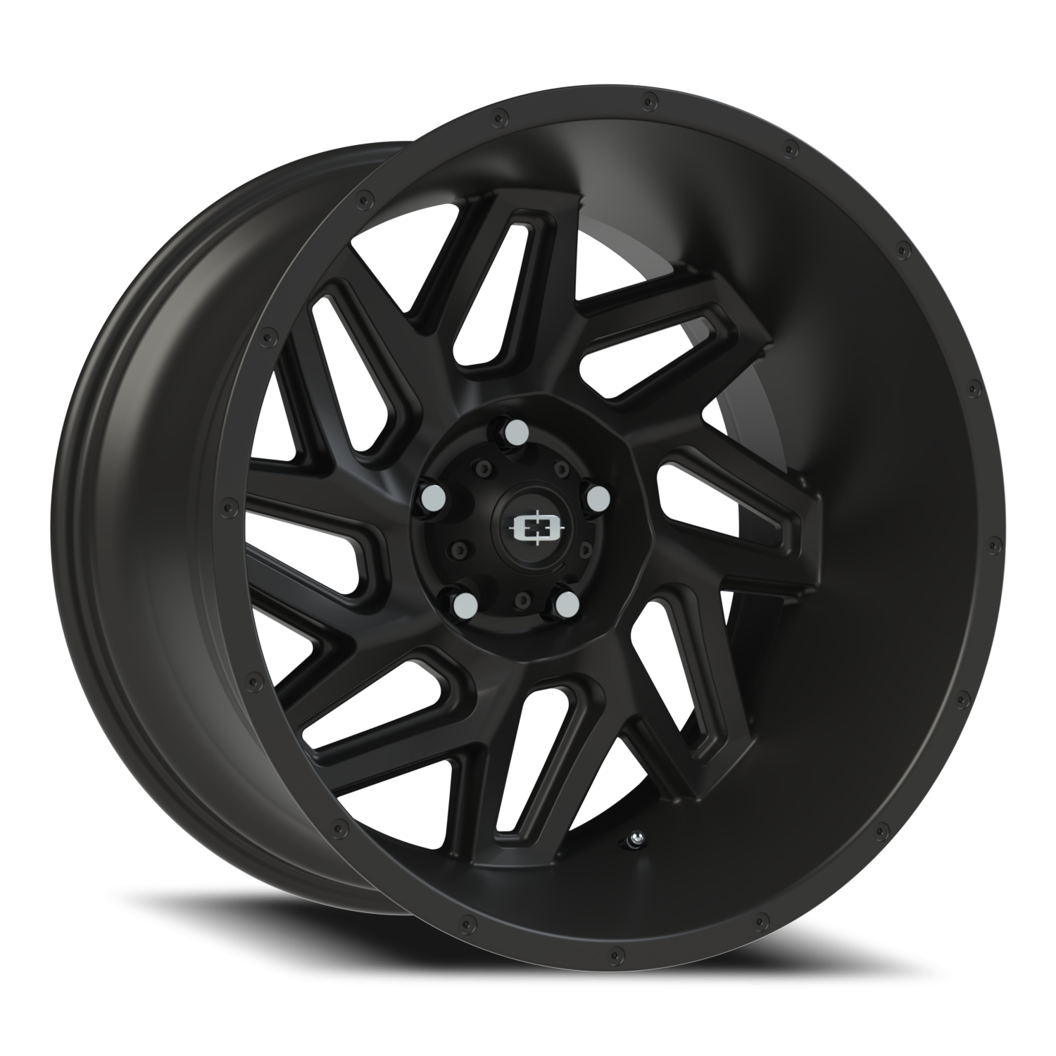 Vision Off-Road Spyder UTV GM 20X12 -51 Satin Black