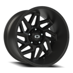 Vision Off-Road Spyder UTV GM 20X12 -51 Satin Black
