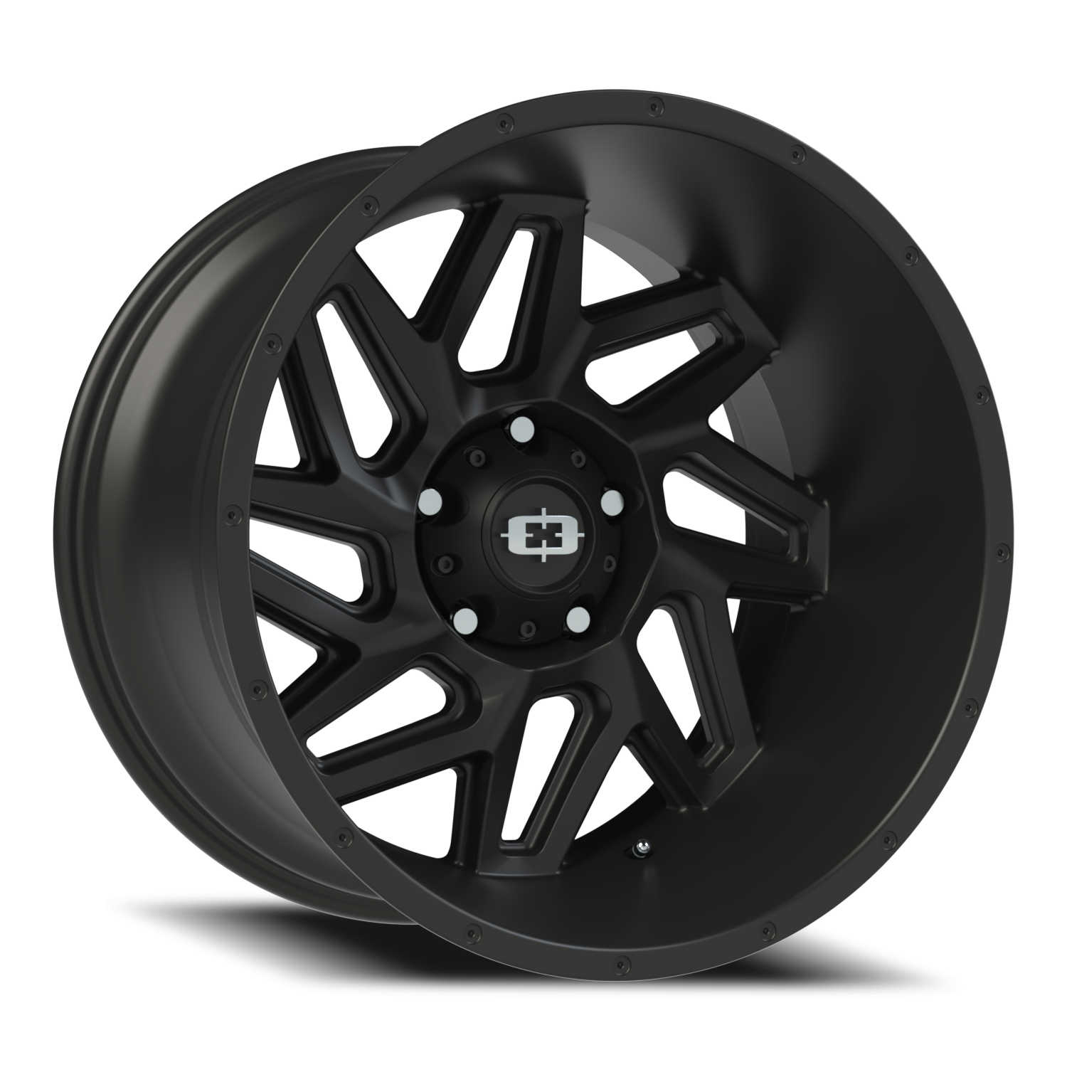 Vision Off-Road Spyder UTV GM 20X12 -51 Satin Black