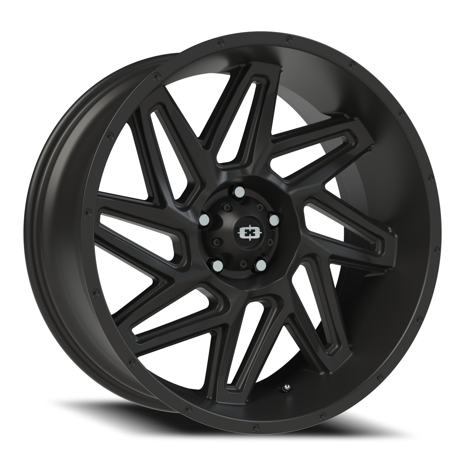 Vision Off-Road Spyder UTV GM 22X10 -19 Satin Black