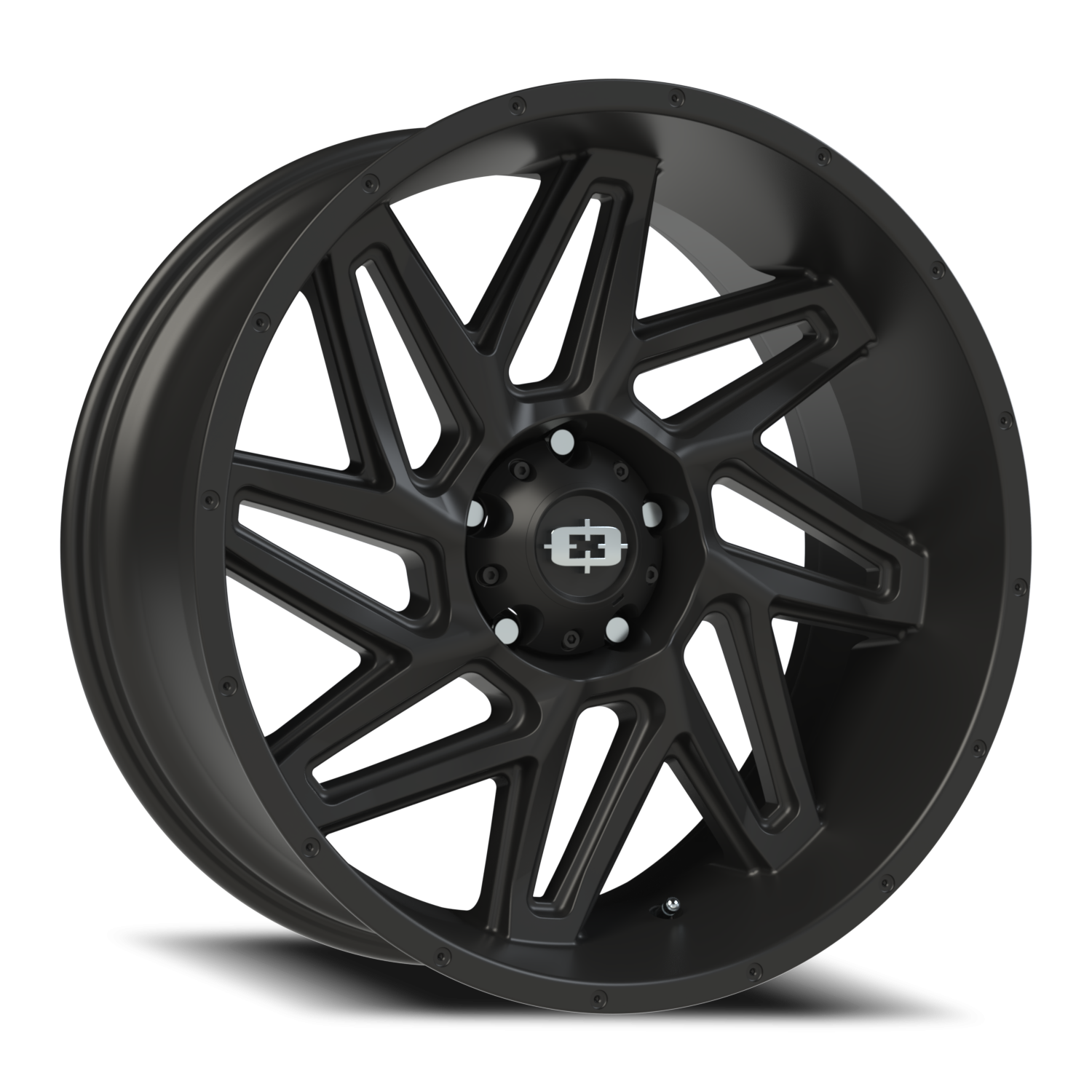Vision Off-Road Spyder UTV GM 22X10 -19 Satin Black