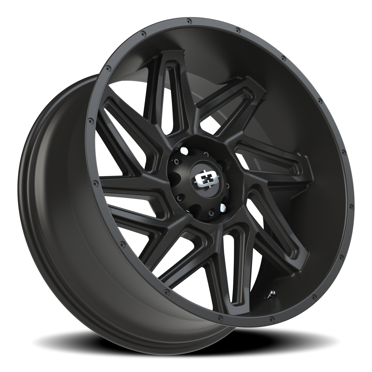 Vision Off-Road Spyder UTV GM 22X10 -19 Satin Black