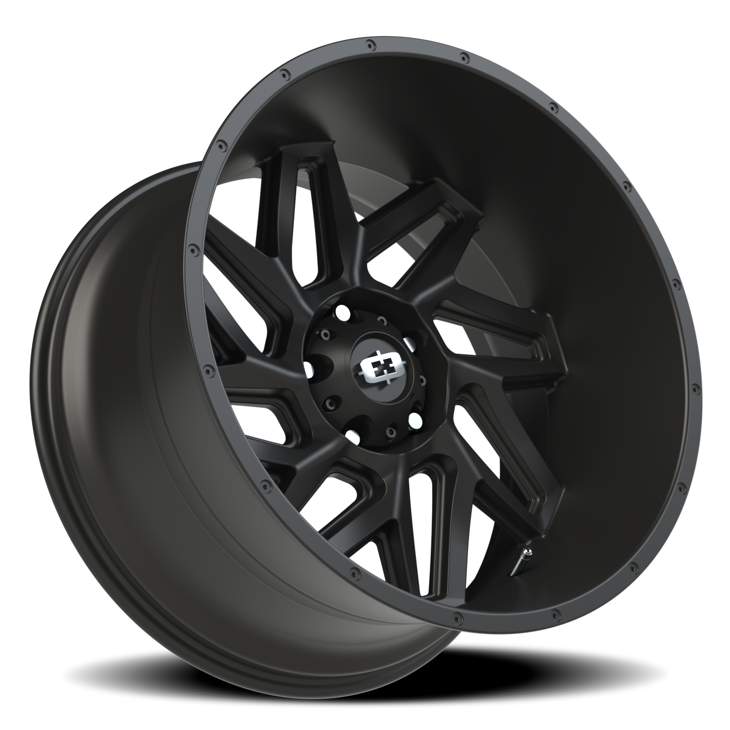 Vision Off-Road Spyder UTV GM 22X12 -51 Satin Black