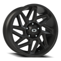 Vision Off-Road Spyder UTV GM 20X9 +12 Satin Black