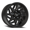 Vision Off-Road Spyder UTV GM 17X9 +12 Satin Black