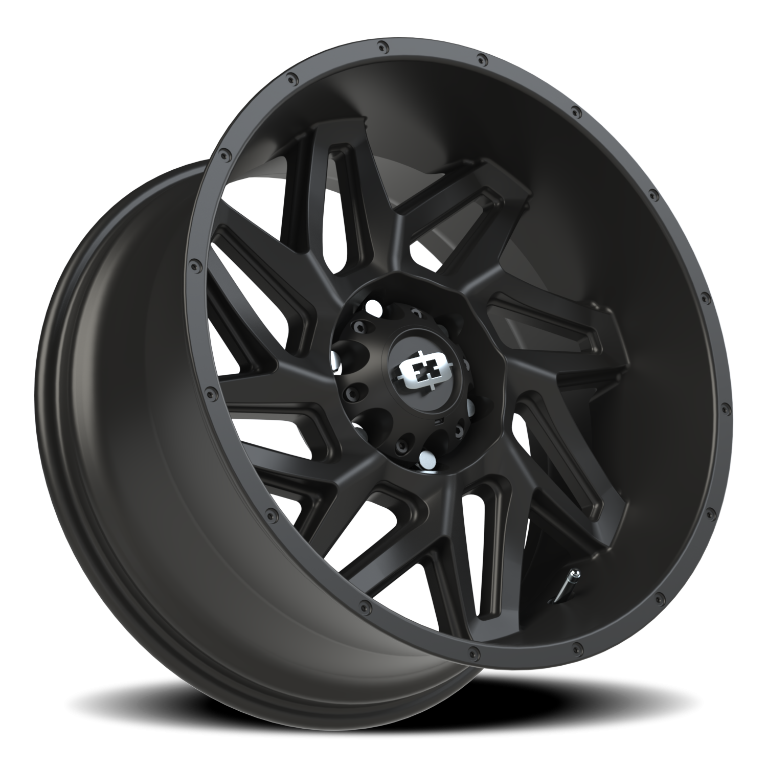 Vision Off-Road Spyder UTV GM 20X10 -25 Satin Black