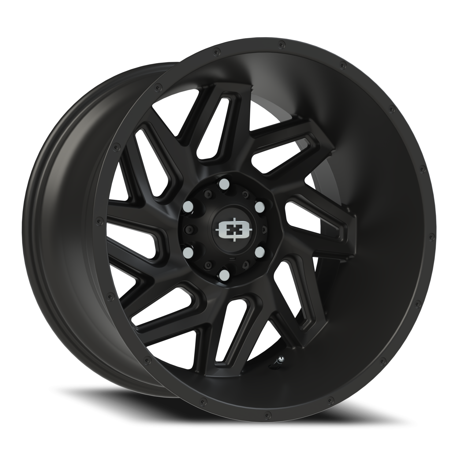 Vision Off-Road Spyder UTV GM 20X12 -51 Satin Black