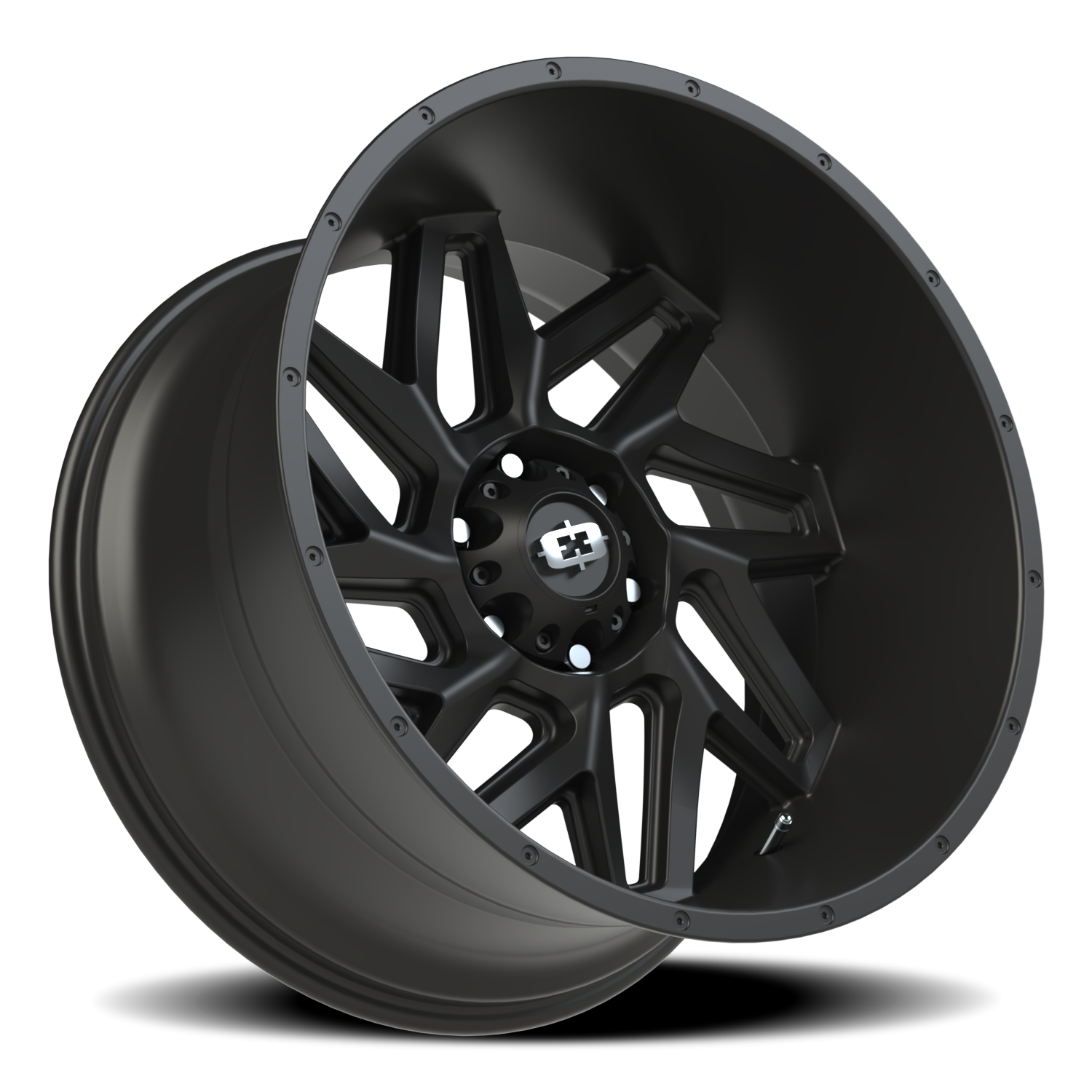 Vision Off-Road Spyder UTV GM 22X10 -19 Satin Black