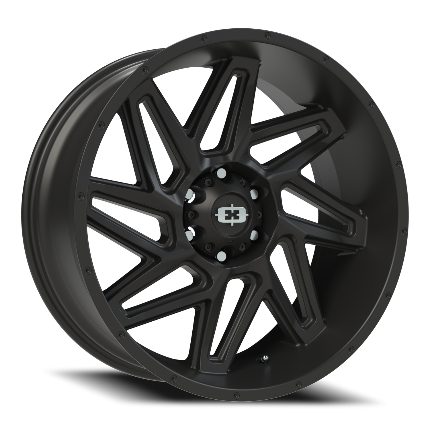 Vision Off-Road Spyder UTV GM 22X10 -19 Satin Black