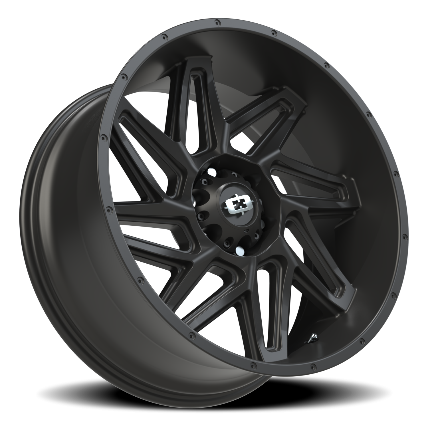 Vision Off-Road Spyder UTV GM 22X10 -19 Satin Black