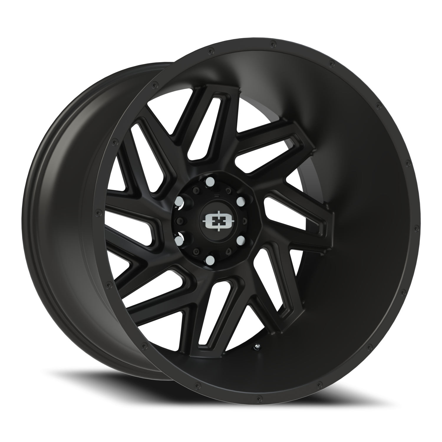 Vision Off-Road Spyder UTV GM 22X14 -76 Satin Black