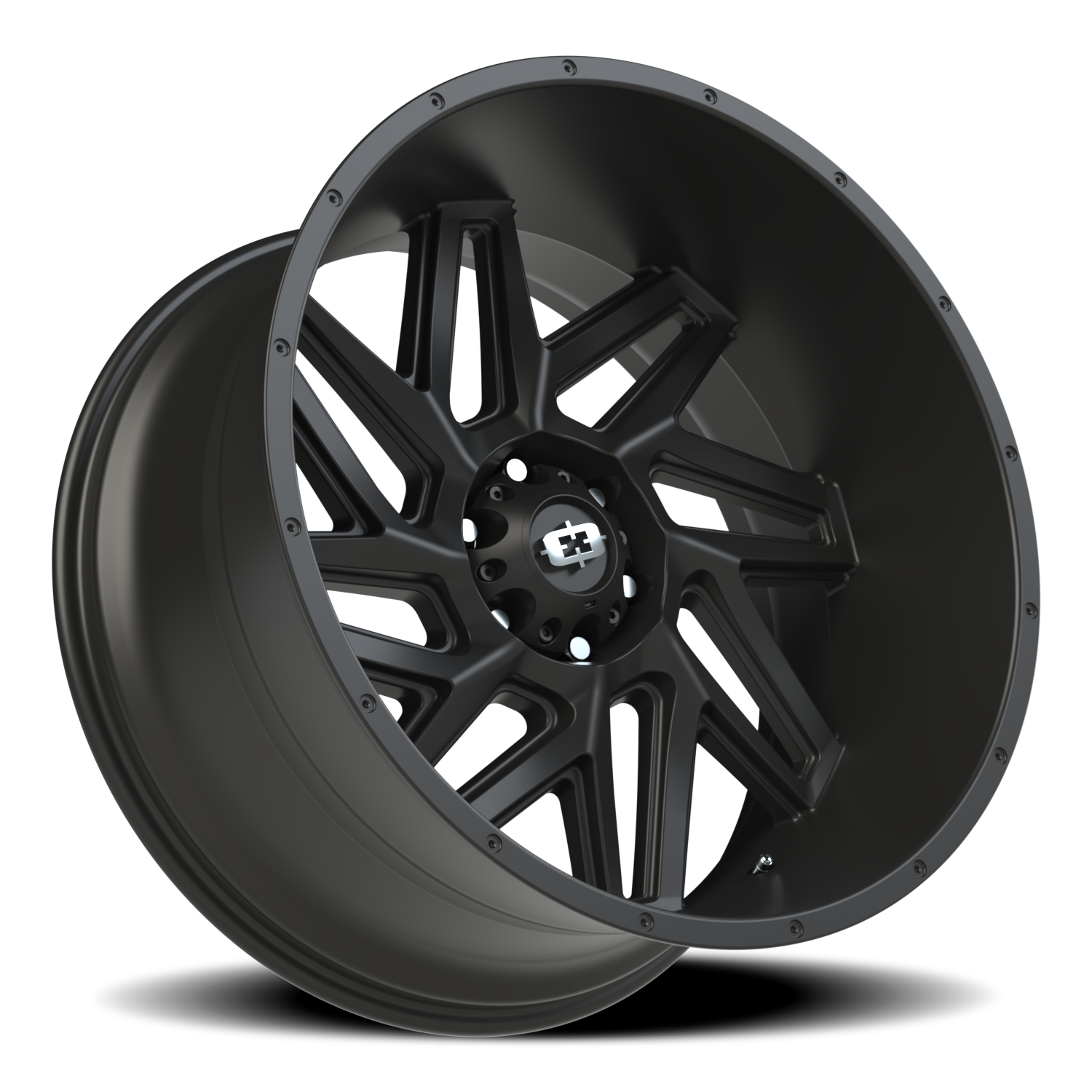 Vision Off-Road Spyder UTV GM 24X12 -57 Satin Black