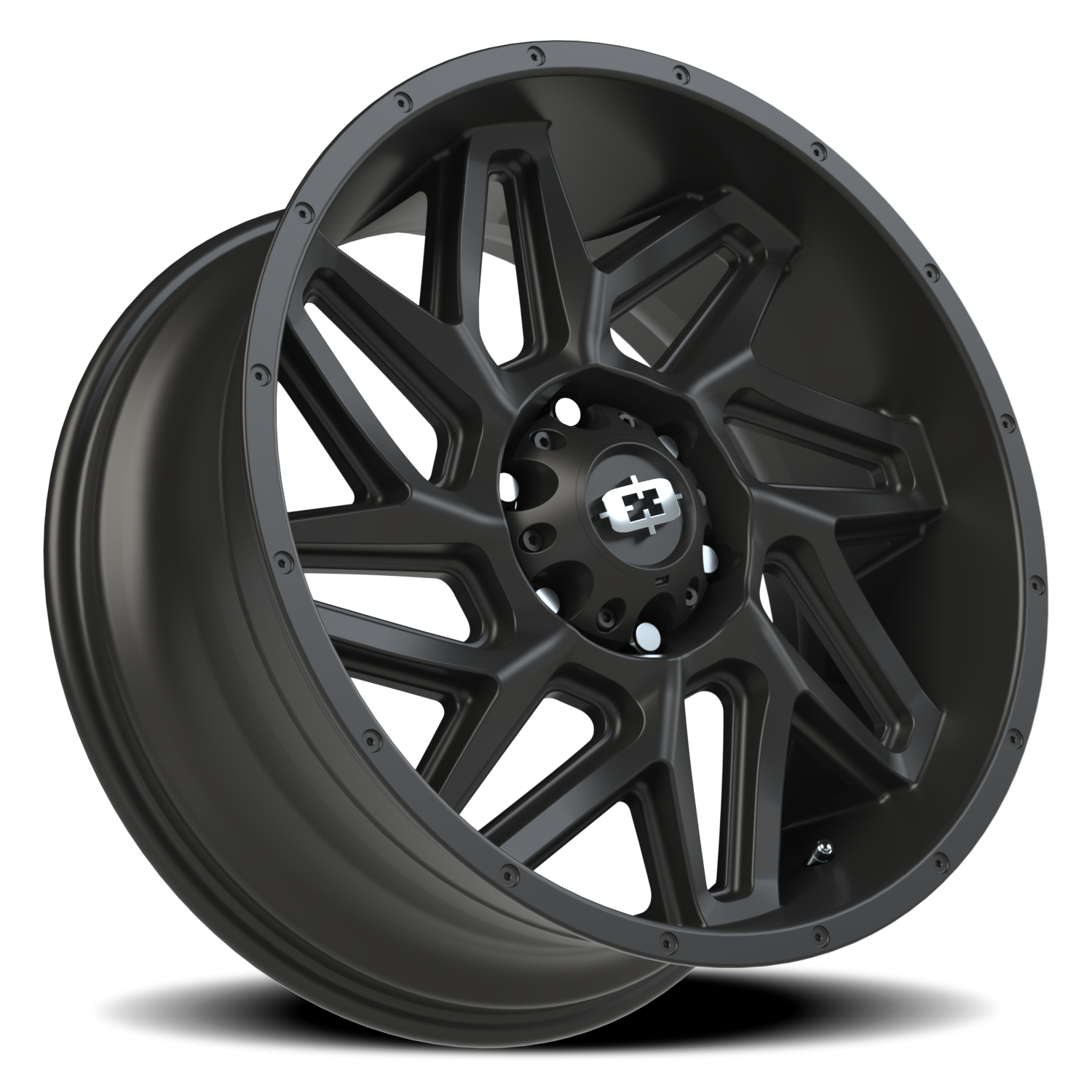 Vision Off-Road Spyder UTV GM 20X9 +0 Satin Black