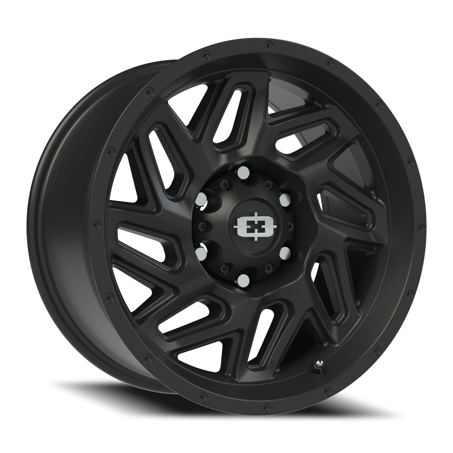 Vision Off-Road Spyder UTV GM 17X9 +12 Satin Black