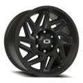 Vision Off-Road Spyder UTV GM 18X9 +12 Satin Black