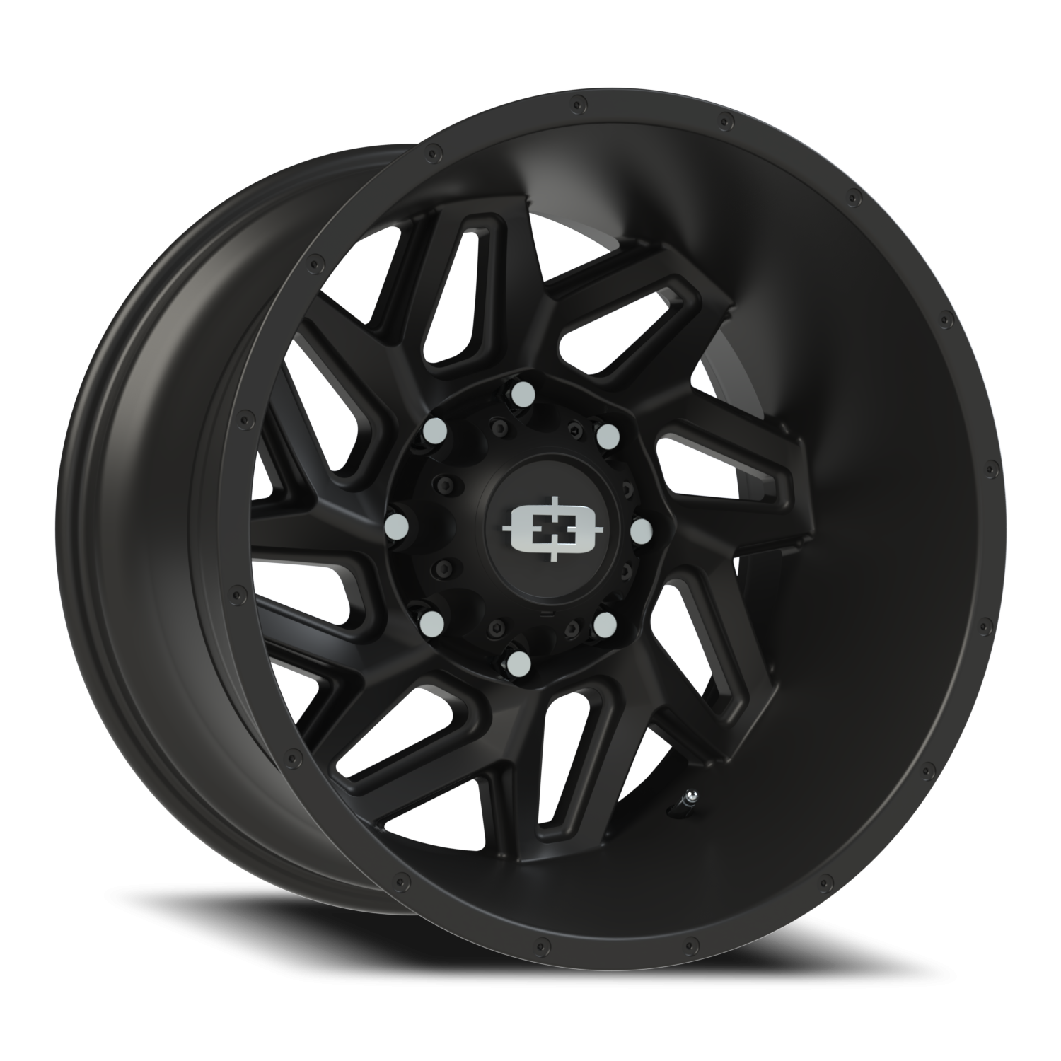 Vision Off-Road Spyder UTV GM 20X12 -51 Satin Black