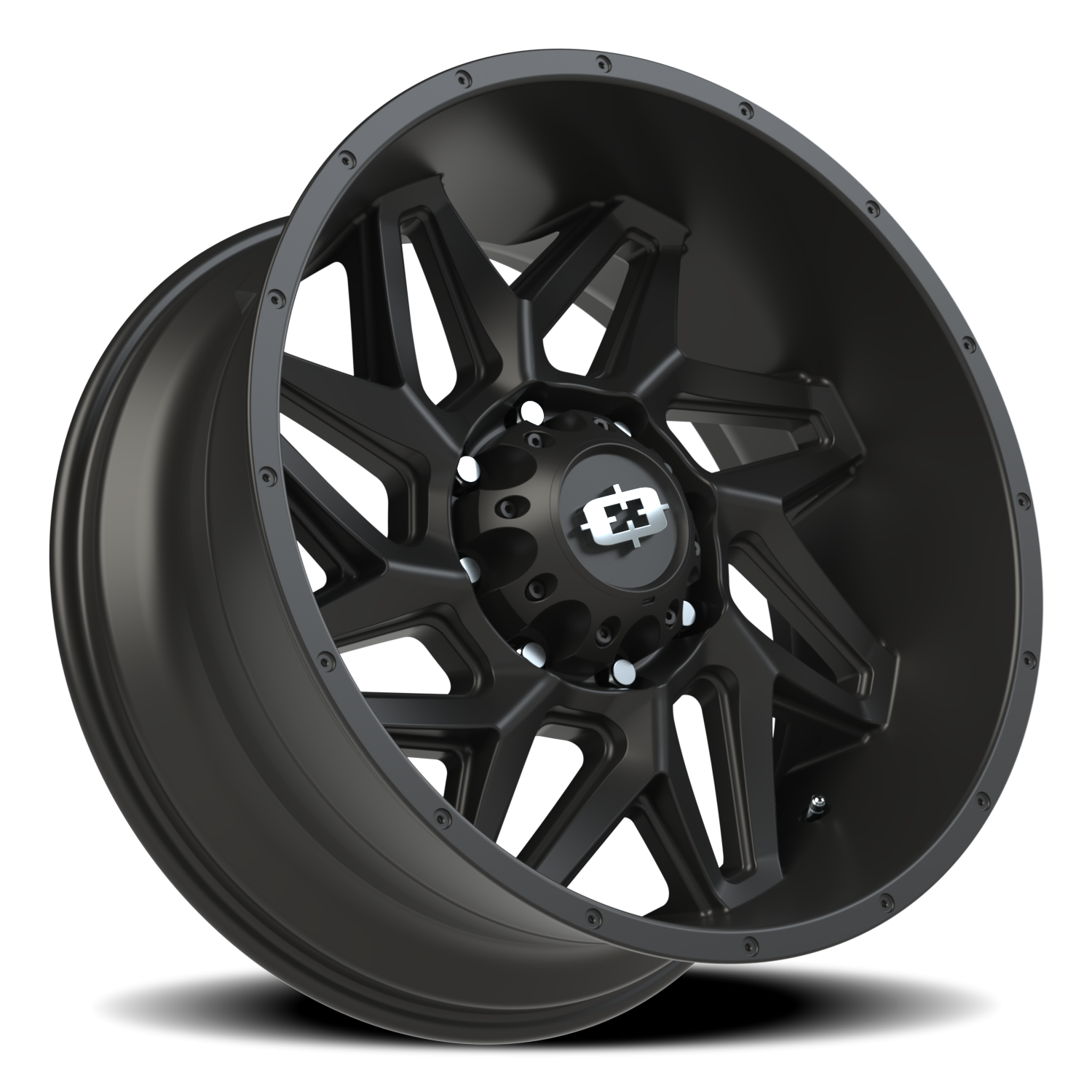 Vision Off-Road Spyder UTV GM 22X10 -19 Satin Black