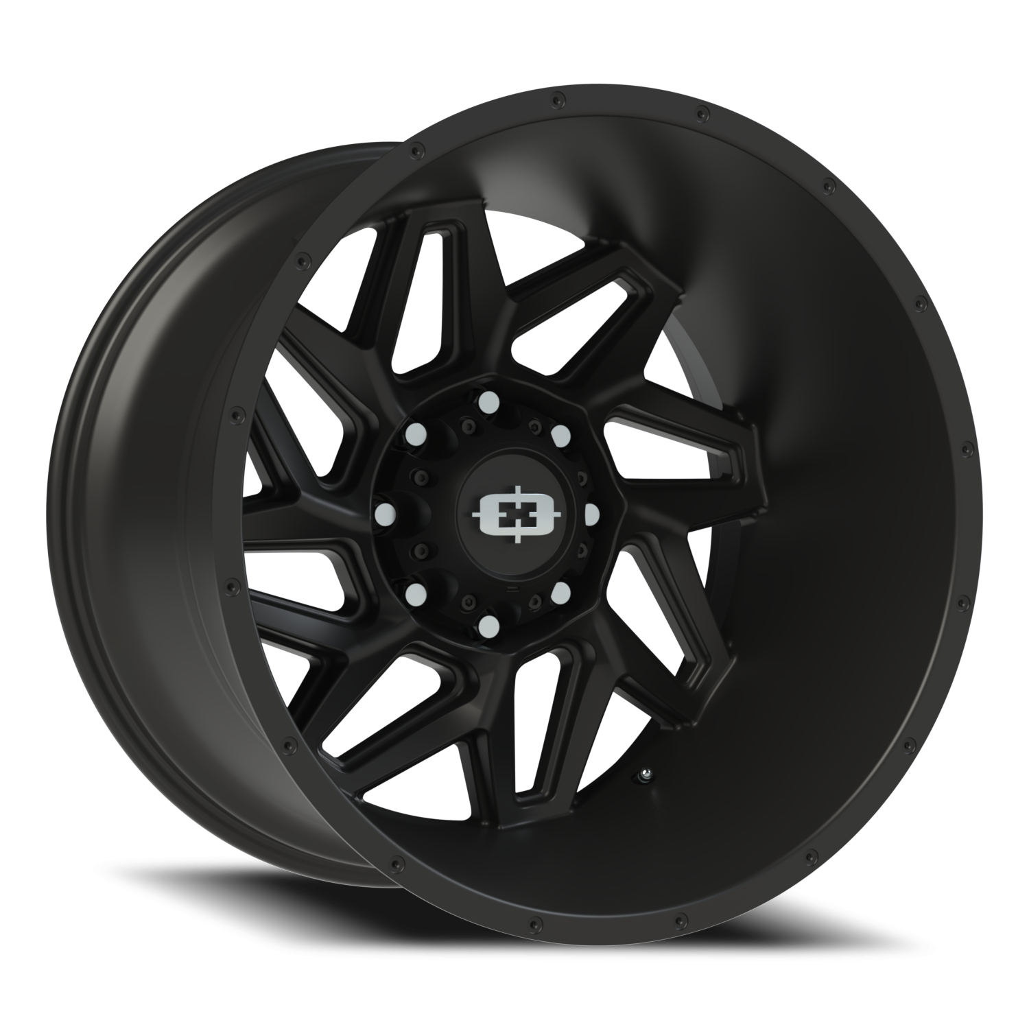 Vision Off-Road Spyder UTV GM 22X14 -76 Satin Black