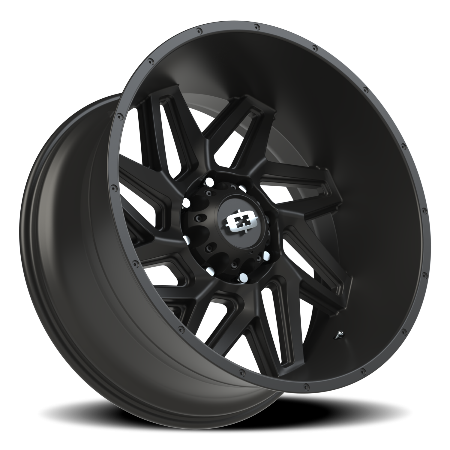 Vision Off-Road Spyder UTV GM 24X12 -51 Satin Black