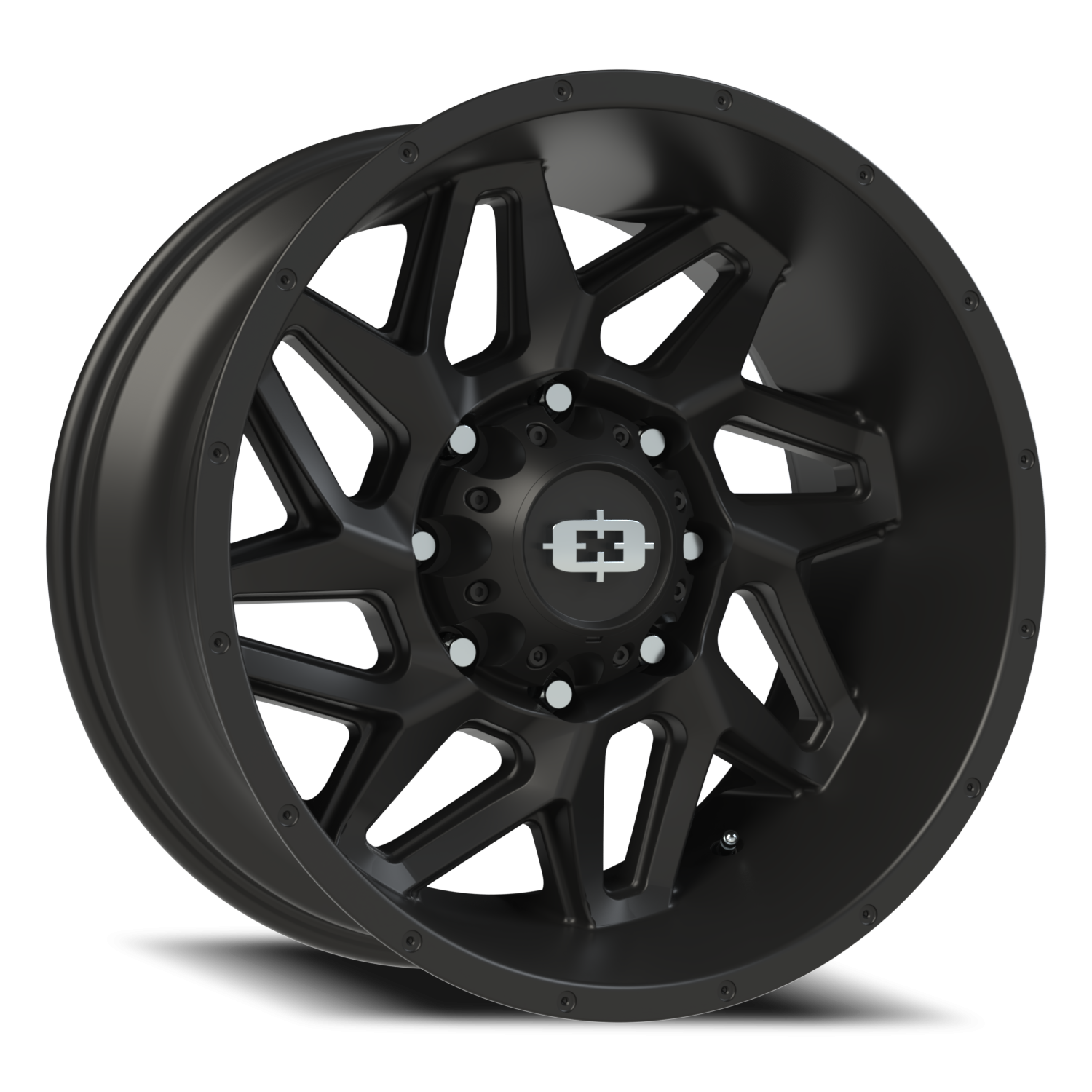 Vision Off-Road Spyder UTV GM 20X9 +12 Satin Black