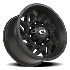 Vision Off-Road Spyder UTV GM 17X9 +12 Satin Black