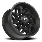 Vision Off-Road Spyder UTV GM 18X9 +12 Satin Black