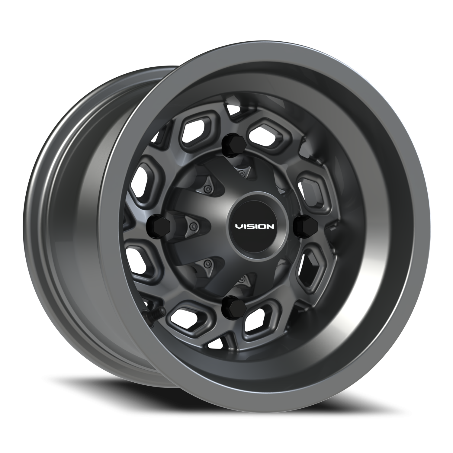 Vision ATV Spyder UTV GM 12X8 -10.2 Gunmetal