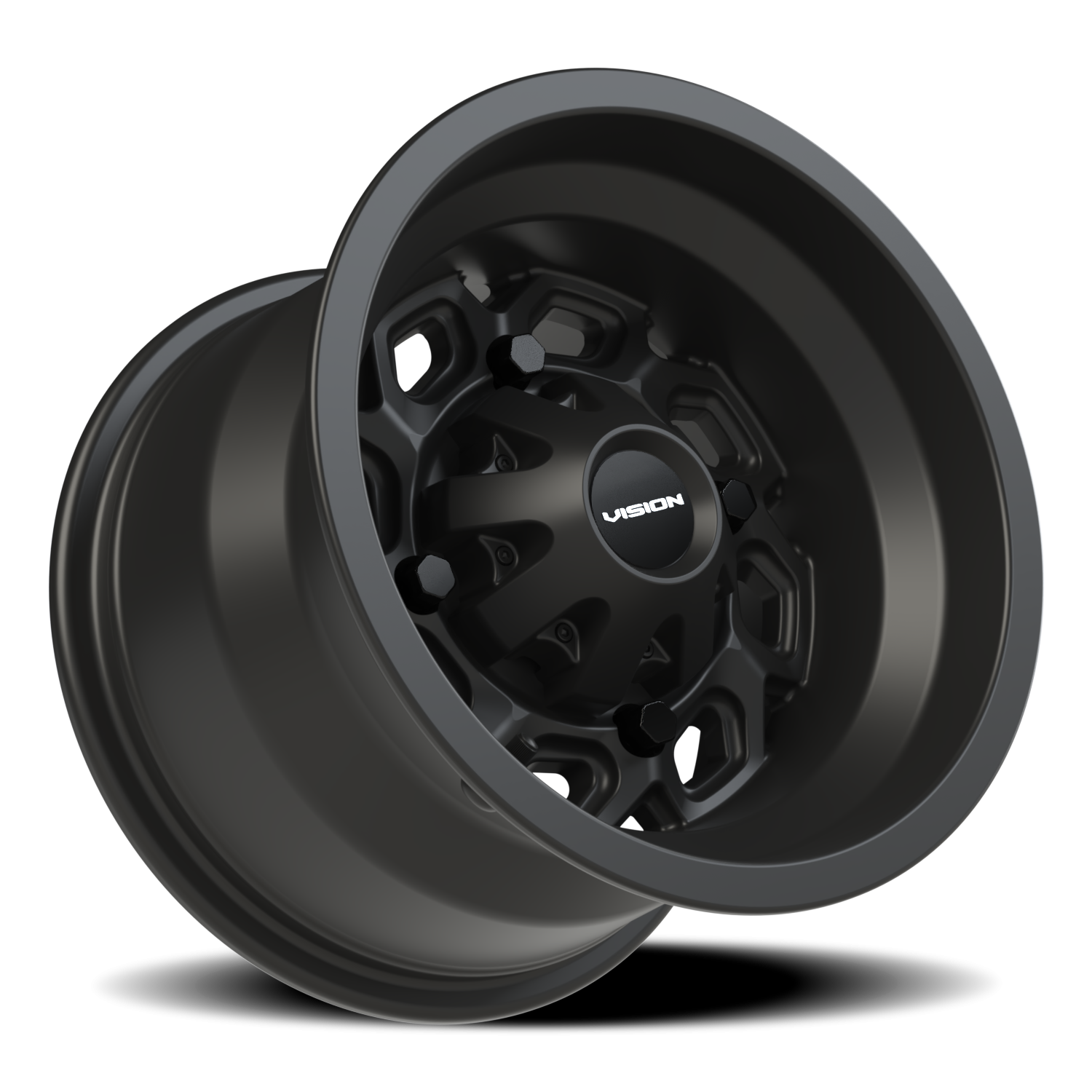Vision ATV Spyder UTV GM 12X8 -10.2 Matte Black