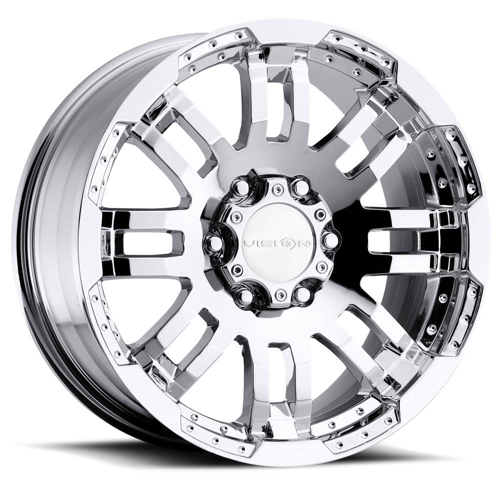 Vision Off-Road Warrior 6 20X9 +25 Chrome
