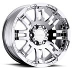 Vision Off-Road Warrior 6 16X8 +12 Chrome