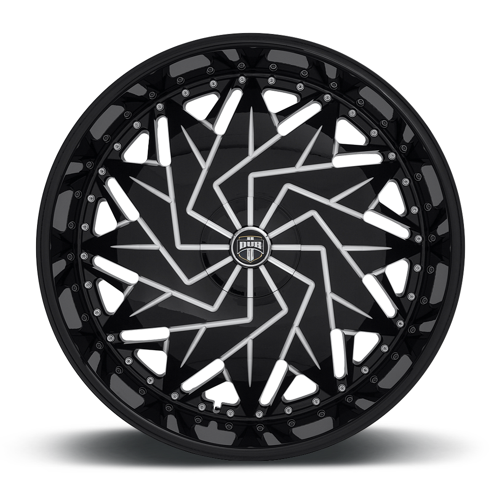 Dub Dazr Cap-Gloss Blk Mil