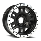 Vision Off-Road Competition Manx GBML 16X7 +0 Gloss Black Machined Lip