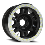Vision Beadlock Manx Beadlock GBML 17X8.5 -15 Gloss Black