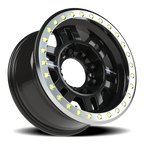 Vision Beadlock Manx Beadlock GBML 17X8.5 -15 Gloss Black
